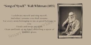 Inspirational Poems for Students: “Song of Myself” Walt Whitman 
